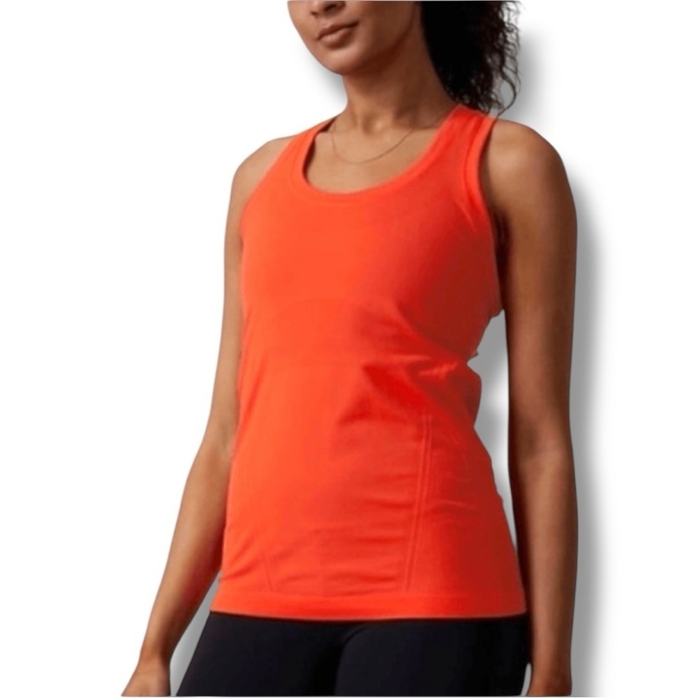 ATHLETA Momentum Seamless Tank Plus 2X - Orange Flame
